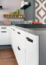 facto des poignees noires ideales pour un look industriel ou vintage cuisine poignee noir indus vi poignee meuble cuisine meuble cuisine facade cuisine