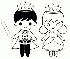 Here is a small collection of princess coloring pages printable for your daughter. Prince And Princess Coloring Pages Coloring And Drawing