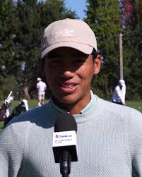 A bogey-free 64 for Patrick Newcomb gives him a share of the lead and a  shot at a Korn Ferry Tour card