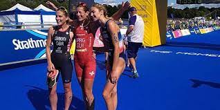 ↑ cassandre beaugrand fiche poissy triathlon (неопр.). Triathlon Euro 2018 La Francaise Cassandre Beaugrand En Bronze