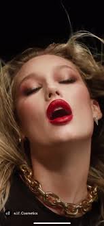 New #oface campaign with @meredithduxbury and @elfyeah with makeup by me!  #elf #elfcosmetics #meredithduxbury #colbymakeup #lipstick #satinlipstick