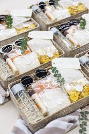 Beach Inspired Wedding Welcome Baskets In The Dominican Republic Beachwedding Giftide Wedding Welcome Gifts Wedding Welcome Baskets Beach Wedding Inspiration