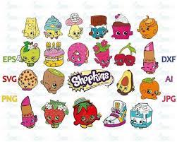 Shopkins Svg Shopkins Logo Shopkins Invitation Birthday Shirt Clipart Party Decorations Gifts Download Svg Png Dxf Eps File For Cameo Cricut By Lloyd Shop 2 5 Trong 2020