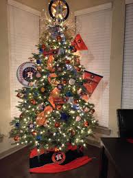 Houston Astros Christmas Tree Christmas Tree Baseball Christmas Tree Christmas Decorations