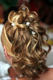 Belle Coiffure Mariage Cheveux Laches Boucles Frisuren Frisur Hochgesteckt Brautfrisur