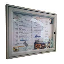 All activities monitored by video camera effectively notify visitors and guests that their every movement is currently being watched and recorded via cctv with this notice: Af30 Range A3 Lockable Single Bay Aluminium External Noticeboard