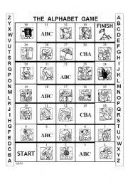 'any' and 'some' are used in positive and negative statements as well as in questions and can be used for both counta. The English Alphabet Game Esl Worksheet By Marylin