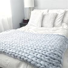 Maybe you would like to learn more about one of these? Wool Yarn Knit Blanket Ultra Thick Hand Knitted Air Condition Throw Blanket Chunky Giant Large Wool Blanket Best Holiday Gift 1 1 5m 39 X 59 In Grey Buy Online In Antigua And Barbuda At Antigua Desertcart Com