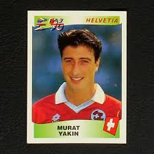 Date of birthseptember 15, 197446 years. Euro 96 No 069 Panini Sticker Murat Yakin Sticker Worldwide