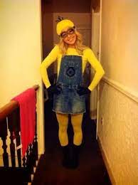 Image Result For Diy Minion Costume Minion Halloween Costumes Minion Halloween Diy Minion Costume