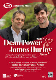Dean Power (tenor) and James Hurley (piano) In Concert