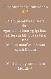 Nah, salah satu presenter sekaligus aktris indonesia yang bernama fitri tropica kerap membagikan beberapa pantun lucu edisi ramadan. Pantun Lucu Photos Facebook