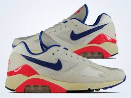 Nike Air 180 Og White Ultramarine Solar Red Black Sneakernews Com Popular Nike Shoes Nike Outlet Nike Shoes Women