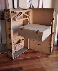 Chatham coffee table it is a coffee table that has got a vintage casual style, distressed finish and storage. Rare Antique Travel Wardrobe Steamer Trunk Chest Coffee Table Vintage Storage Ebay Trunk Furniture Campaign Furniture Chest Coffee Table