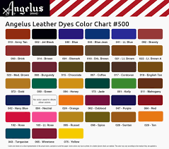 Angelus Leather Dyes Leather Dye Color Leather