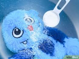 Use a plug so your sink fills with water or use a large container, like a bucket or basin, and fill it with cold water and delicate soap. 3 Ways To Wash Stuffed Toys Wikihow