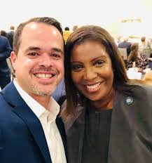 It was great to see so many friends, including Letitia James Office of the  New York State Attorney General, at the Westchester Democratic Committee  event today!