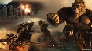 Aynı zamanda godzilla dünyayı sonradan korumak isteyip karşısına çıkan bütün engelleri , yaratıkları ve canavarları ortadan kaldıracak ve dünya tekrardan eski haline dönecektir. Godzilla Vs Kong Trailer Triggers Meme Fest Online Trending News The Indian Express