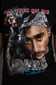 Daisy Street Relaxed T-Shirt with Tupac "All Eyes On Me" Slogan