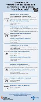 Maybe you would like to learn more about one of these? Calendario De Vacunacion Para Los Proximos Siete Dias Radio Valladolid Cadena Ser