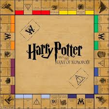 Printable Harry Potter Monopoly Board Game With Cards And Etsy Harry Potter Monopoly Harry Potter Games Harry Potter Diy