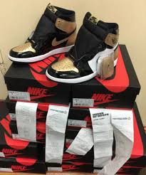 Fashion Air Jordan 1 Retro High Og Nrg 861428 007 Black Metallic Gold Toe 100 Authentic Gold Toe Jordan 1 Retro High Air Jordans