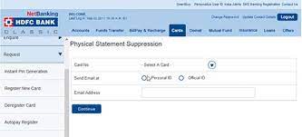 Experience host of lifestyle privileges, cashback offers, rewards, & features to address every need. How To Deactivate Hdfc Credit Card Physical Statement Reveal That