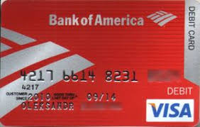 We did not find results for: Bank Card Bank Of America Debit Bank Of America United States Of America Col Us Vi 0016 01