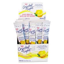 Bulk Products Crystal Light On The Go Lemonade Sticks Hotel Supplies