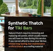 Benefits of Synthetic Thatch vs. Natural Thatch - Bamboo ...