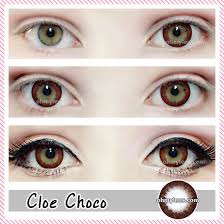 Well, it's about finding the right enlarging colored contacts to make the windows of your soul looks big and alive. Cleo Choco Contact Lenses
