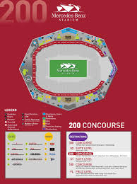 Simplefootage Mercedes Benz Stadium Atlanta Ga Seating Chart