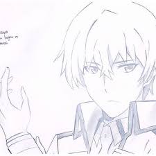 Shiba Tatsuya Of Mahouka Koukou No Rettousei Pencil Drawing Pencildrawing Sketch Artwork Ilovedrawing Fanart Drawing Illustration Anim Anime Desenho