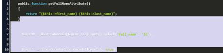 How To Pluck Fullname Database Laravel Code Example