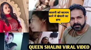 Queen shalini viral video bhojpuri