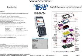 Nokia E70 Rm 10, 24 Service Schematics