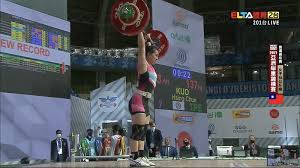 第三名：郭婞淳（中华台北），231公斤。 女子63公斤级： 第一名：邓薇（中国），262公斤； 第二名：崔孝心（朝鲜），248公斤； 第三名：格里舍娃（哈萨克斯坦），243公斤。 女子69公斤级： 第一名：向艳梅（中国），261公斤； Vuckig6mu31ghm