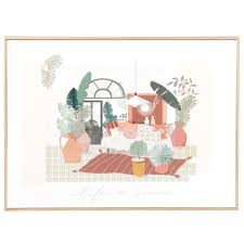 Tableau Imprime Decor 40x30 Life In Summer Maisons Du Monde En 2020 Oeuvre D Art Maison Du Monde Decoration