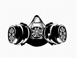 Black And White Mask Illustration Png Gas Mask Drawing Silhouette Black Clipart In 2020 Gas Mask Drawing Gas Mask Art Mask Drawing