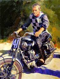 Bike Me Page 9 Of 76 Quod Licet Iovi Non Licet Bovi Steve Mcqueen Motorcycle Steve Mcqueen Motorcycle Painting