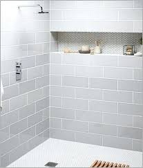 Image Result For Light Grey Subway Tile Shower Small Bathroom With Shower Bathroom Remodel Shower Bathroom Shower Tile