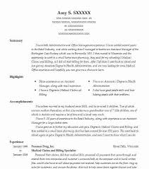 Resume For Medical Billing Specialist Writing Assignment Help