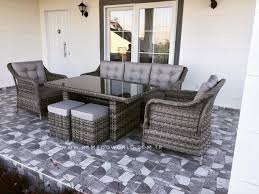 Rattan Oturma Grubu 2020 Mobilya Balkon Mobilyalari Bambu Bahce