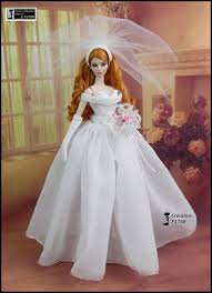 Retirer ce jeux des favoris. Robe Mariee Barbie N26 Vetement Outfit De Mariage Pour Poupee Barbie Wedding Dress Barbie Bridal Barbie Bride Doll