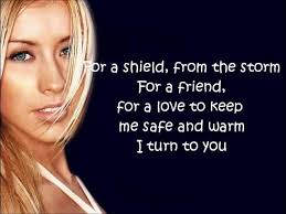 CHRISTINA AGUILERA- THANK YOU (DEDICATION TO FANS) LYRICS