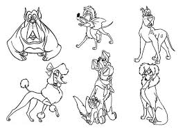 12 free pages of your favorite character. Oliver And Company Protagonist Coloring Pages Bulk Color