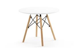 White nightstands with drawer set of 2, mid century bedside table with drawer, modern accent end tables for bedroom, office, living room bedside cabinets with 4 wood legs 4.6 out of 5 stars 19 $79.99 $ 79. Ovela Kids Eames Replica Dining Table White Matt Blatt