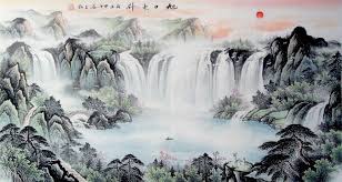 Chinese Ink Painting Hand Artists Modern Art Famous Painter Large Landscape Painting Large Landscape Painting Nature Art Painting Chinese Landscape Painting