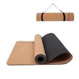 Cork TPE Yoga Mat – StrongTek