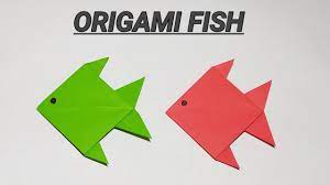 Ada beberapa cara nih yang perlu diperhatikan, dan siapkan kertas untuk mencobanya! Origami Fish Cara Membuat Ikan Dari Kertas Youtube